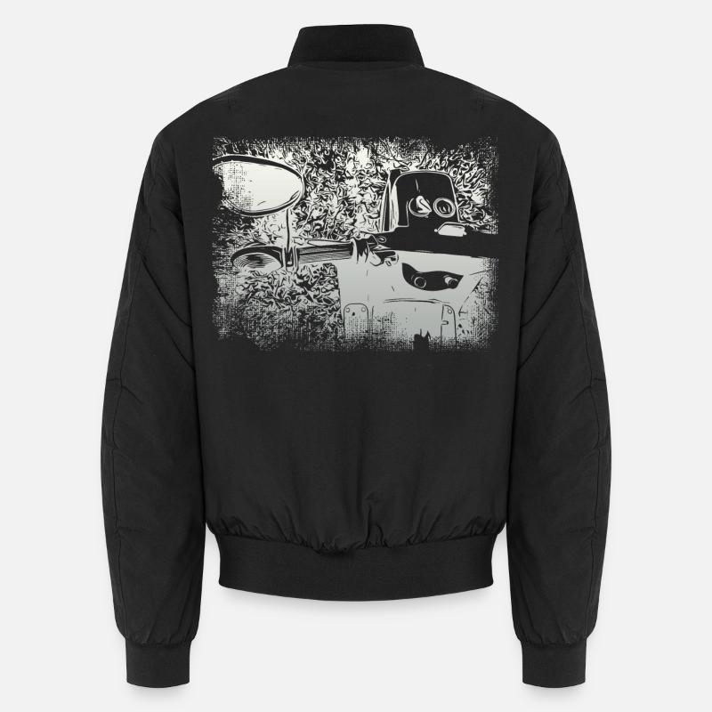 Simson Swallow KR51 - Unisex Bomber Jacket - black