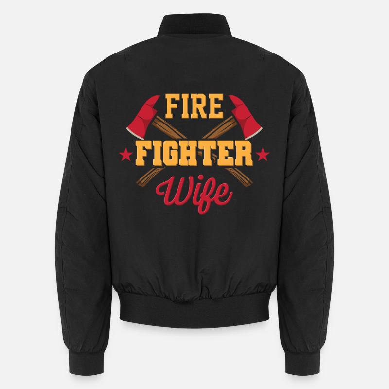 Firewoman Unisex Bomber Jacket