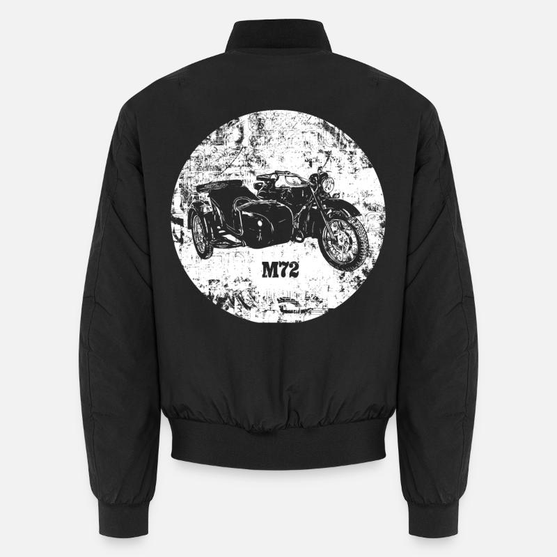 Ural M72 - Unisex Bomber Jacket - black