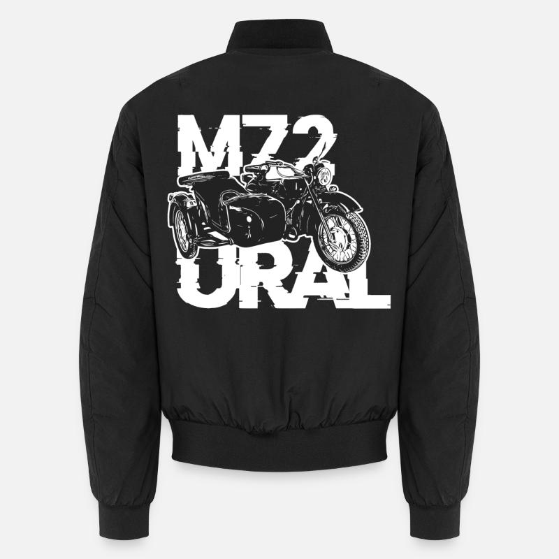 Ural M72 - Unisex Bomber Jacket - black
