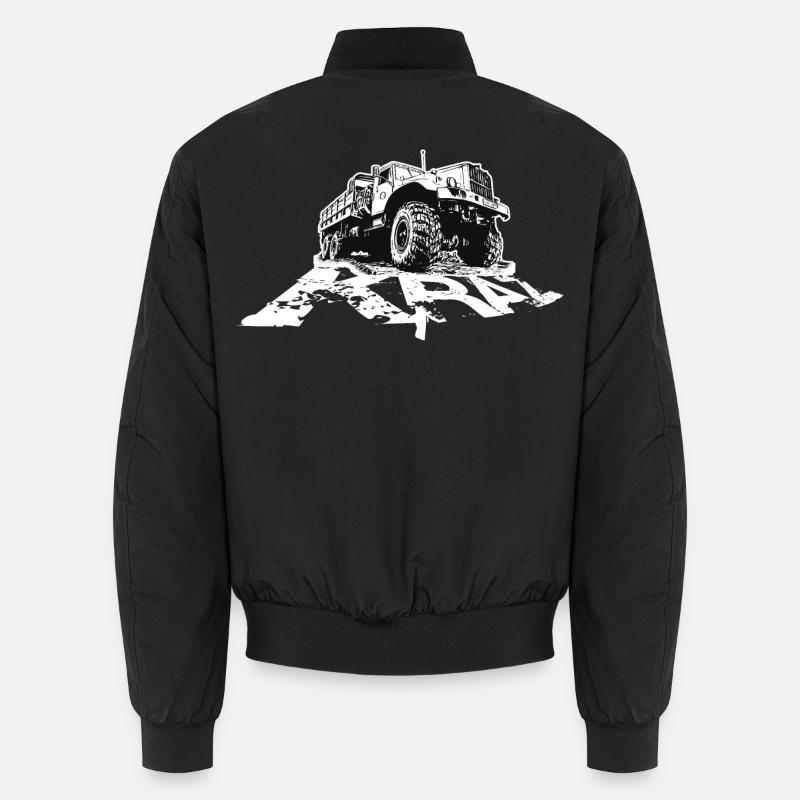 KRAZ Schriftzug - Unisex Bomberjacke - Schwarz