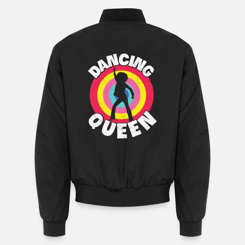 Dancing Queen Roller Disco Outfit années 70 Bomber unisexe