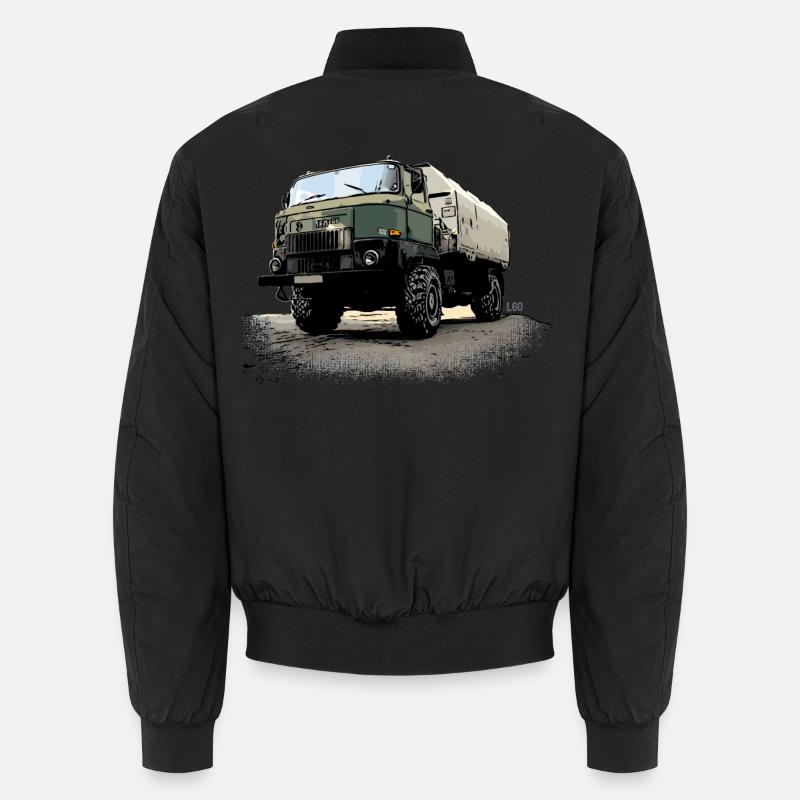 IFA | L60 | GDR | TRUCK - Unisex Bomber Jacket - black