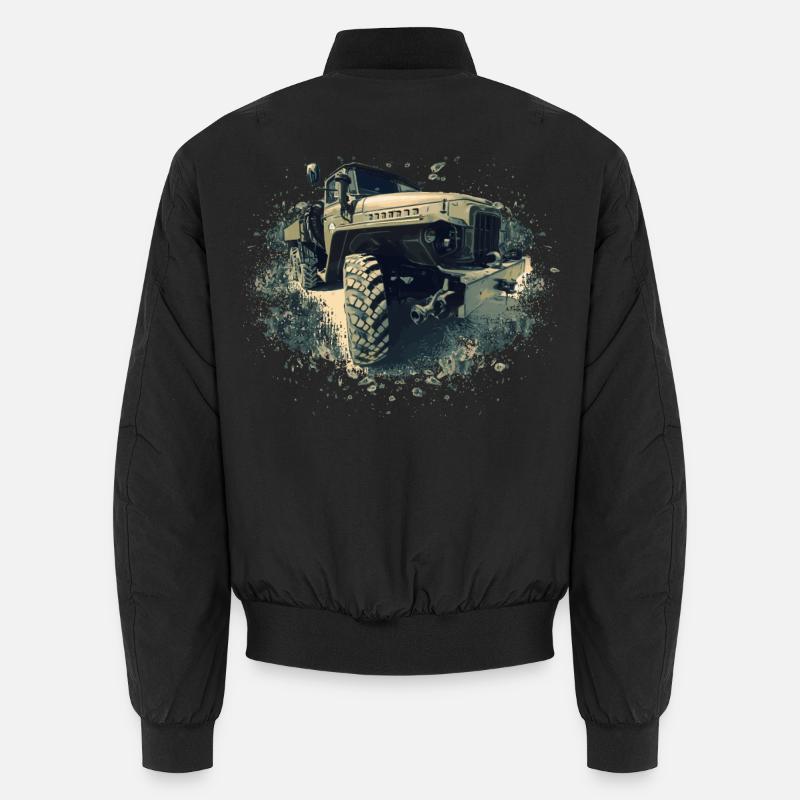 Ural 375 - Unisex Bomberjacke - Schwarz