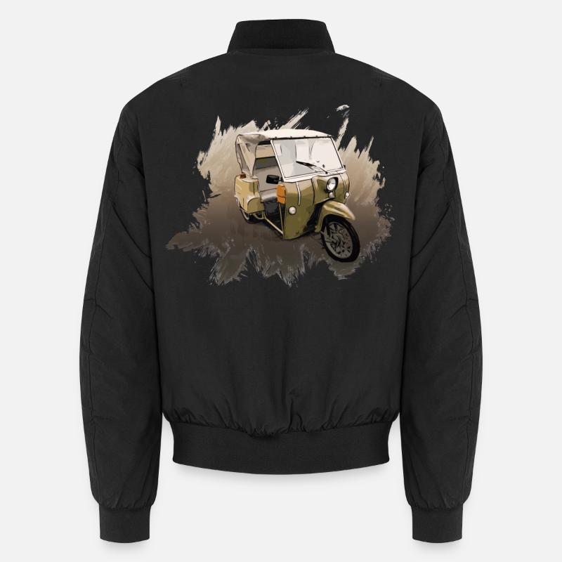 Krause Duo DDR Moped - Unisex Bomber Jacket - black