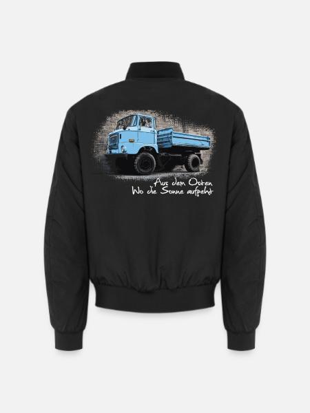 W50 - Aus dem Osten - wo die Sonne aufgeht - Unisex Bomberjacke - Schwarz