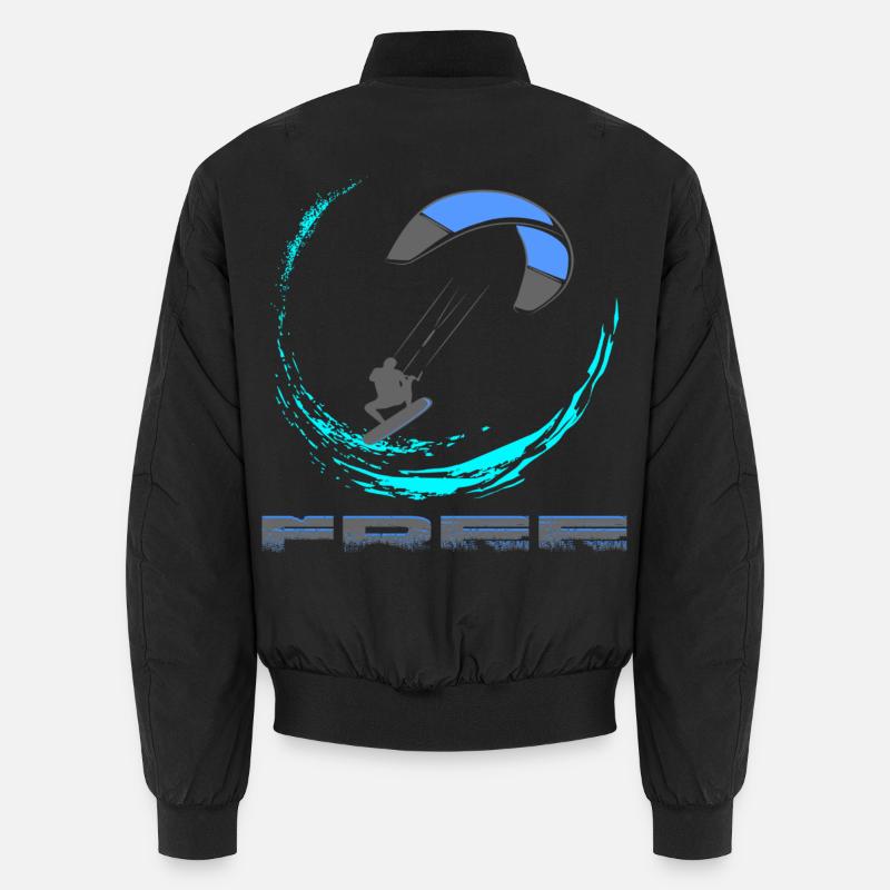 Kitesurfing Unisex Bomber Jacket