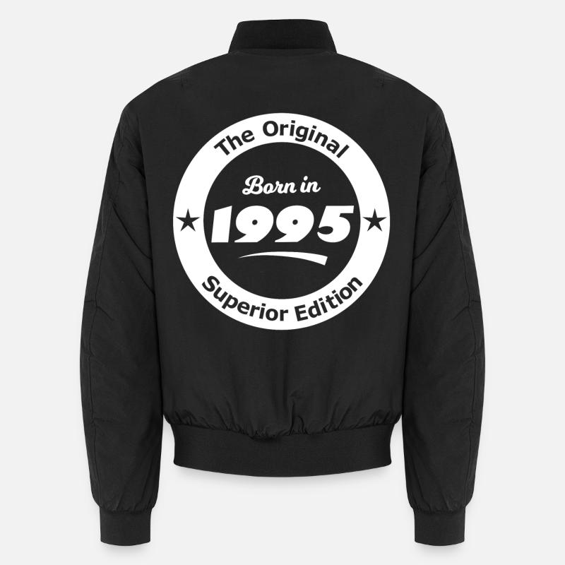 Année de naissance 1995 - Bomber unisexe - noir