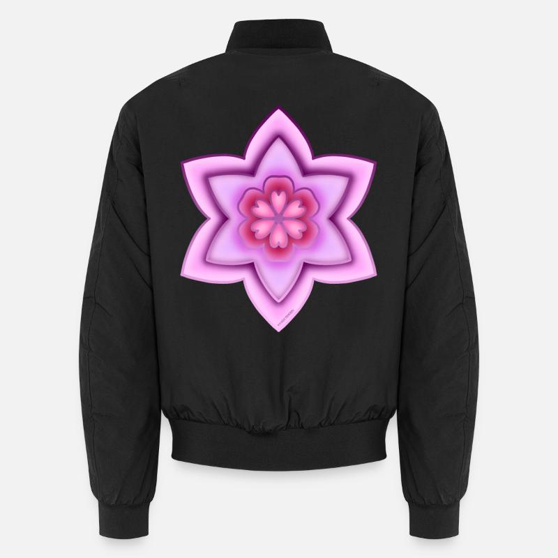Fleur De Cerisier Coloré ! By Pousse2Bambou ! Bomber unisexe