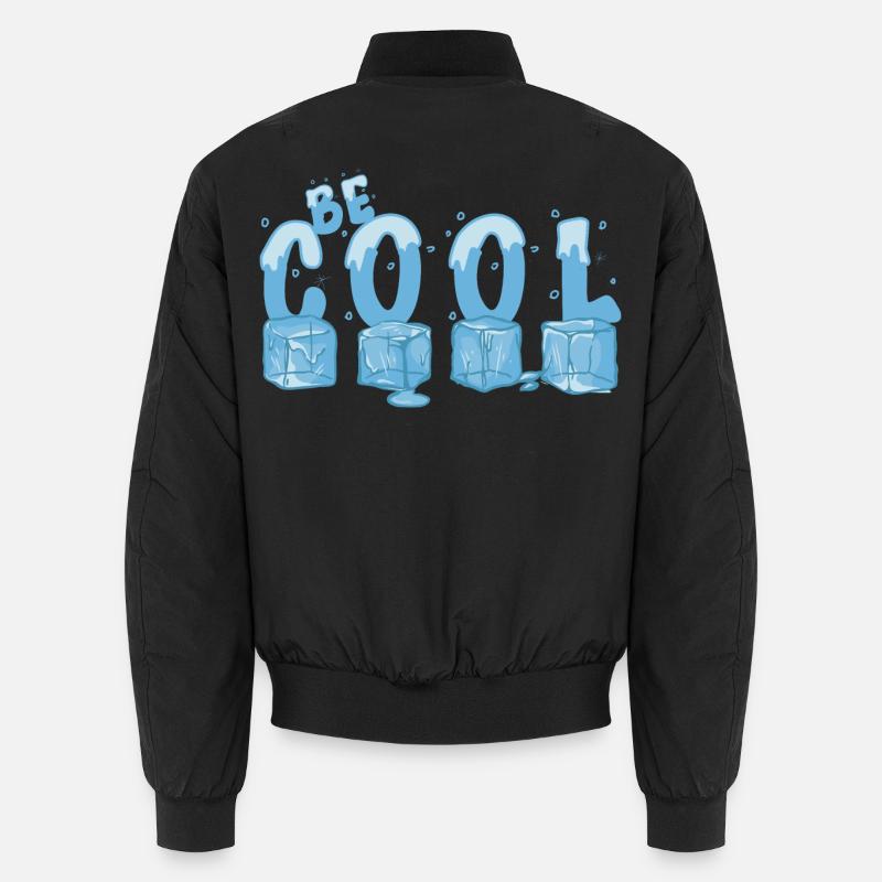 Be Cool - Unisex Bomber Jacket - black