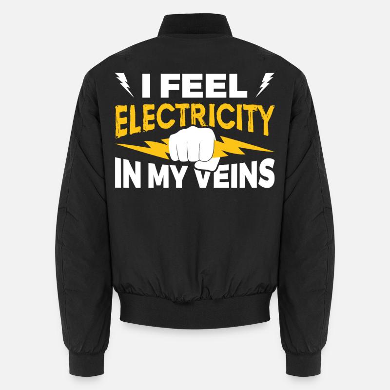 Elektriker Unisex Bomberjacke