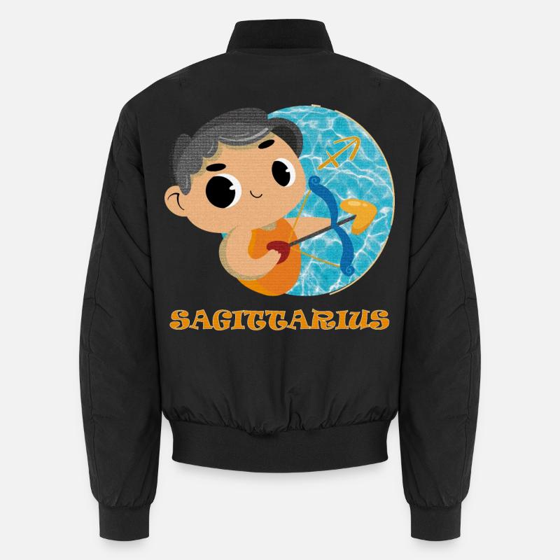 Sternzeichen Schütze Unisex Bomberjacke