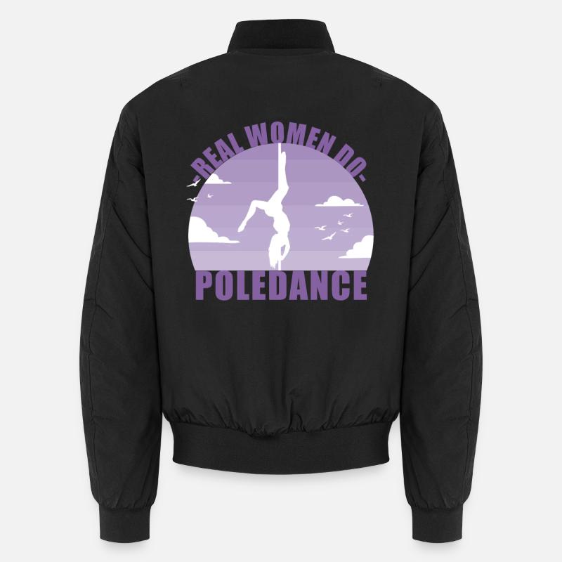 Pole Dance Dancer Poledancing Pole Gift Bomber unisexe
