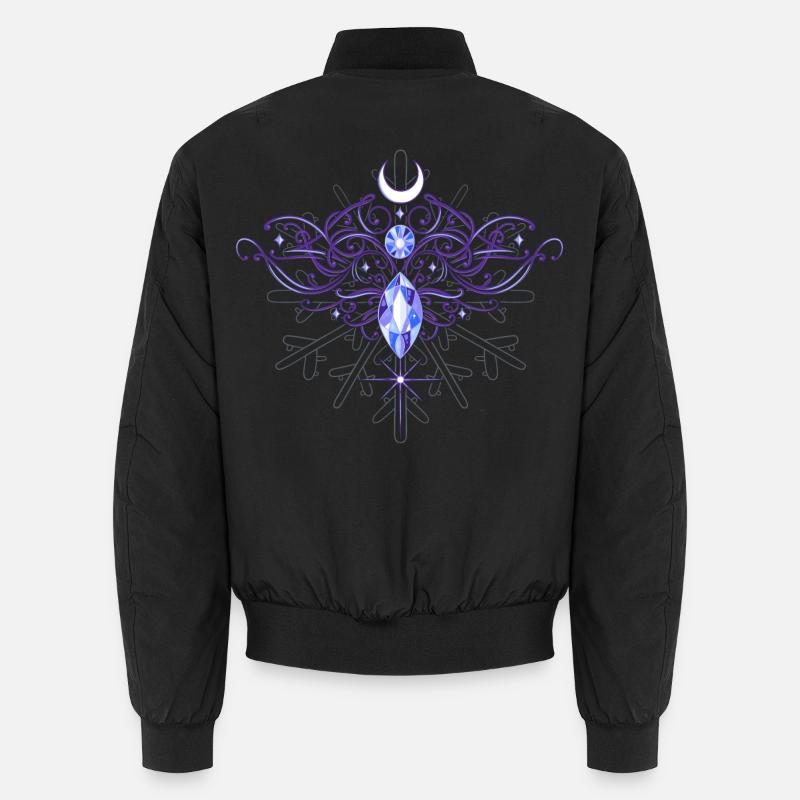 Snowflake Snow Goddess Unisex Bomber Jacket