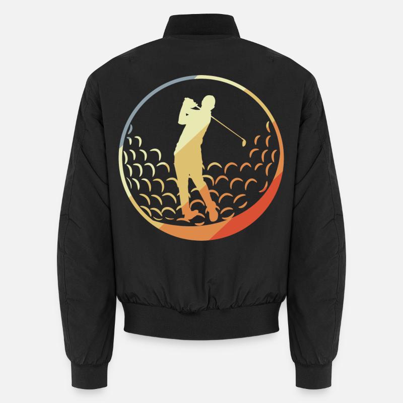 Golfer - Unisex Bomber Jacket - black