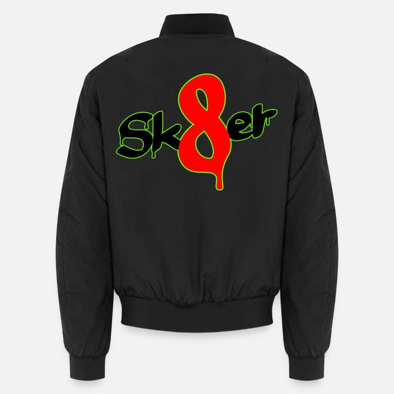 Sk8er - Unisex Bomber Jacket - black