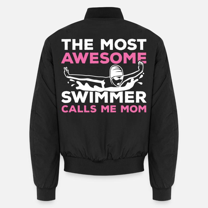 Schwimmer Mama Unisex Bomberjacke
