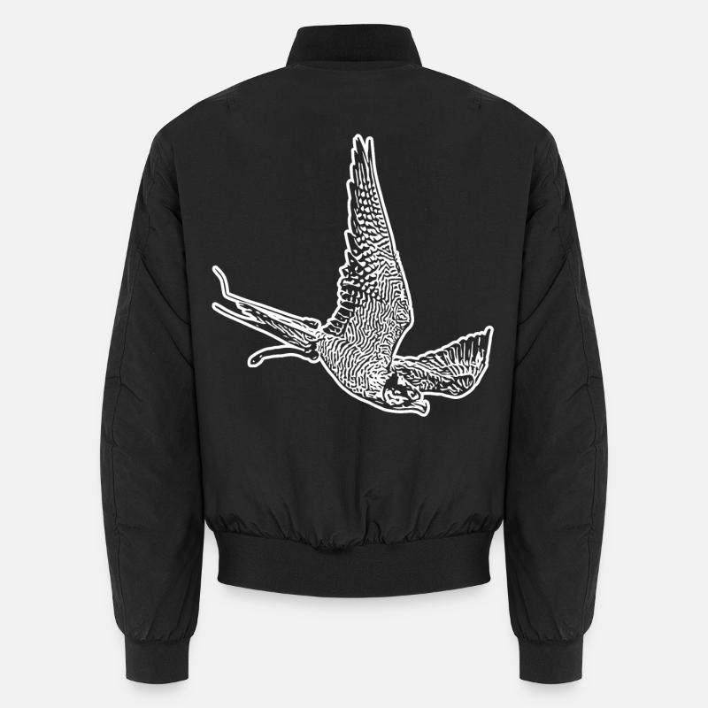 Faucon en piqué Bomber unisexe