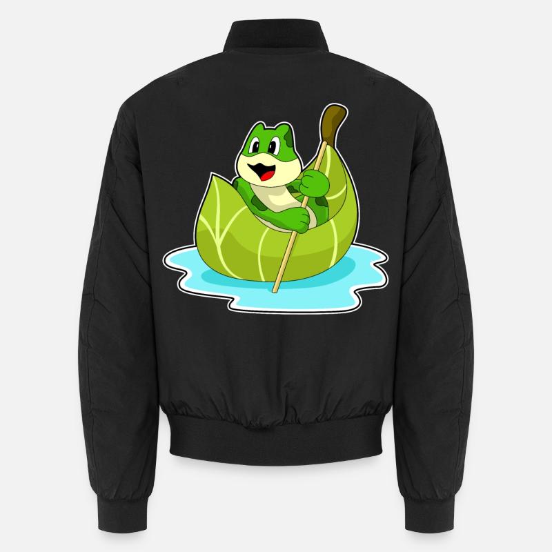 Bateau grenouille - Bomber unisexe - noir
