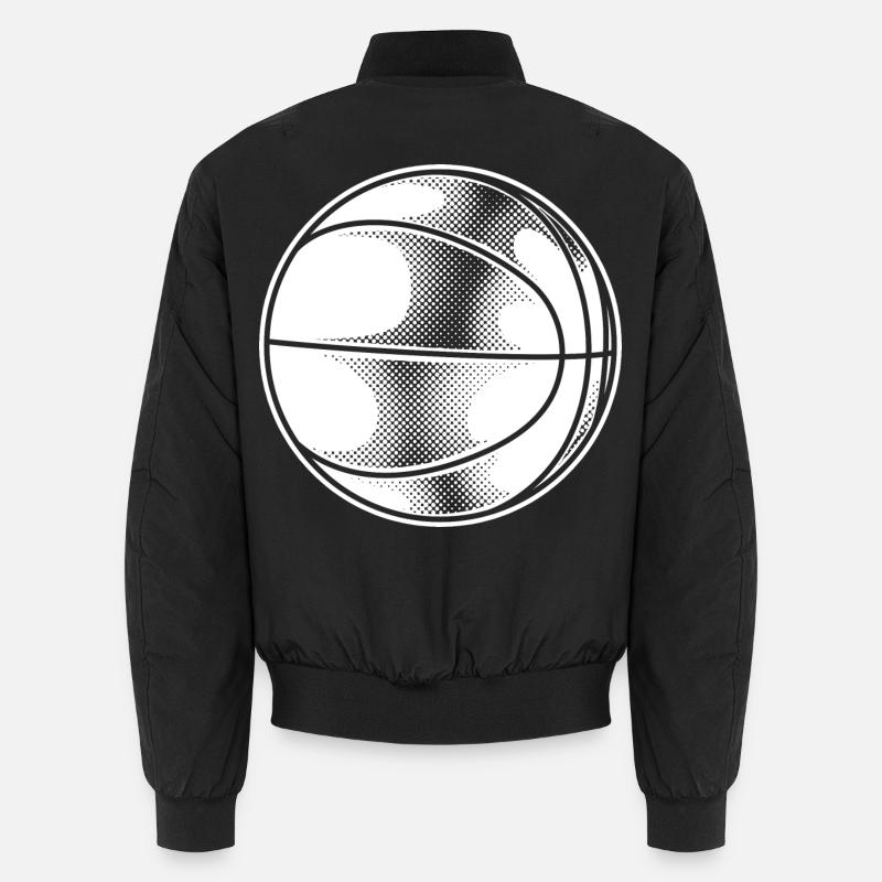 Basketball - Unisex Bomber Jacket - black