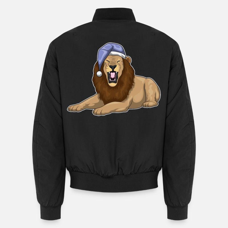 Leo Sleep Nightcap - Bomber unisexe - noir
