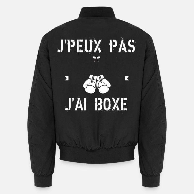 J'Peux Pas J'Ai Boxe Bomber unisexe
