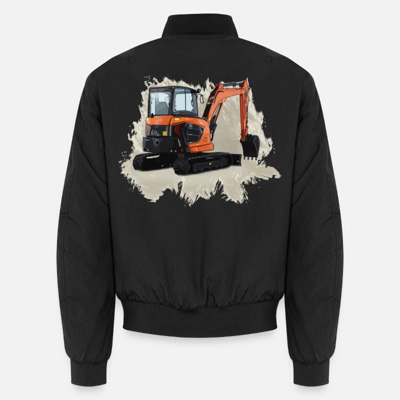 Minibagger Unisex Bomberjacke
