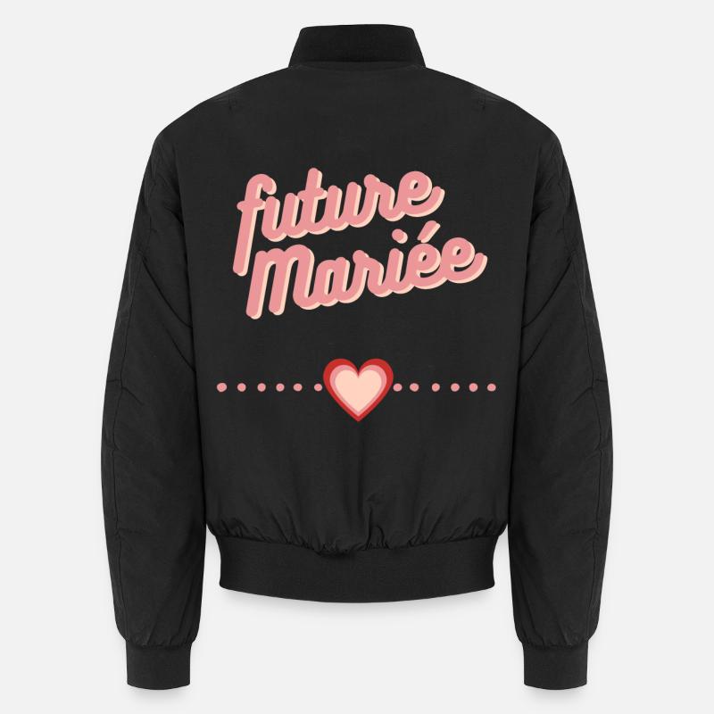EVJF future mariée. Enterrement vie célibataire Bomber unisexe