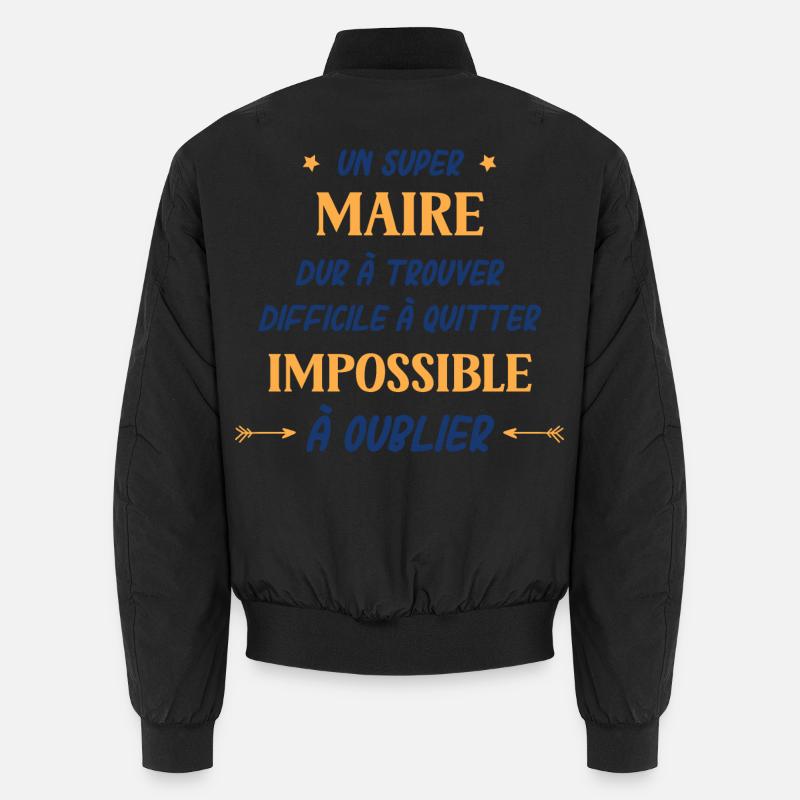 Un super Maire Bomber unisexe