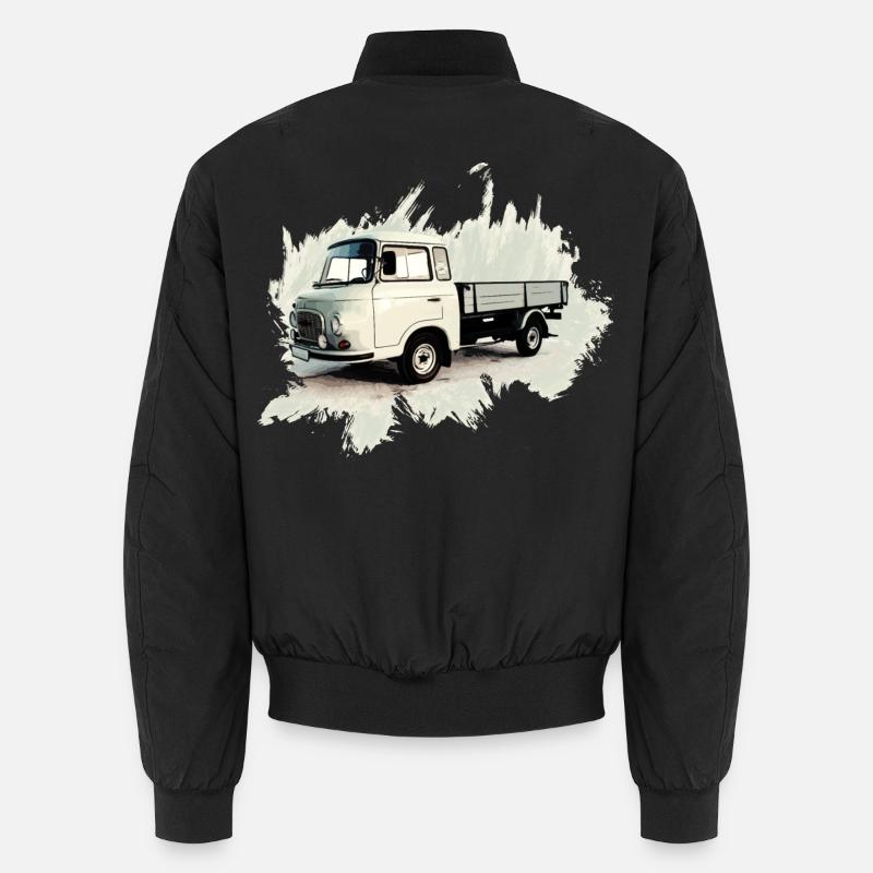 BARKAS B1000 Flatbed Truck Unisex Bomber Jacket