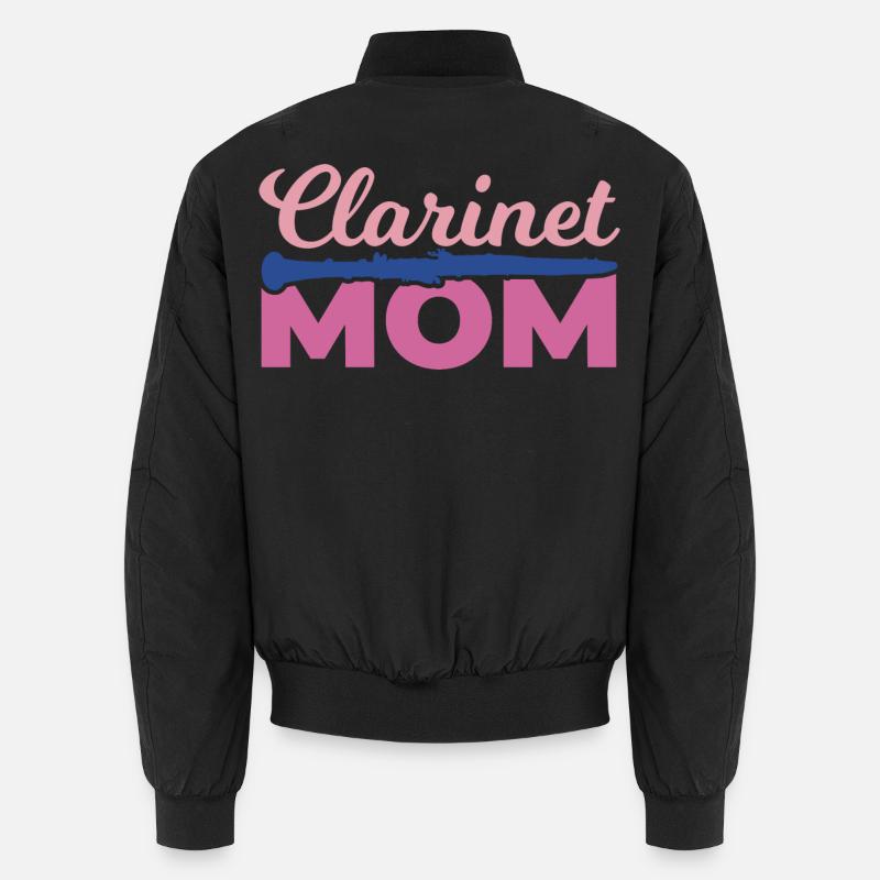 Klarinette Mama Unisex Bomberjacke