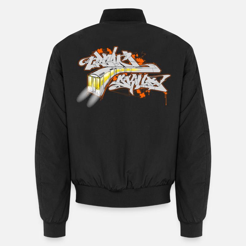 Urban Skills - Unisex Bomberjacke - Schwarz