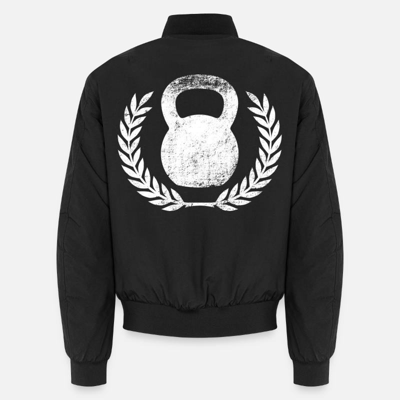 Kettlebell Unisex Bomberjacke