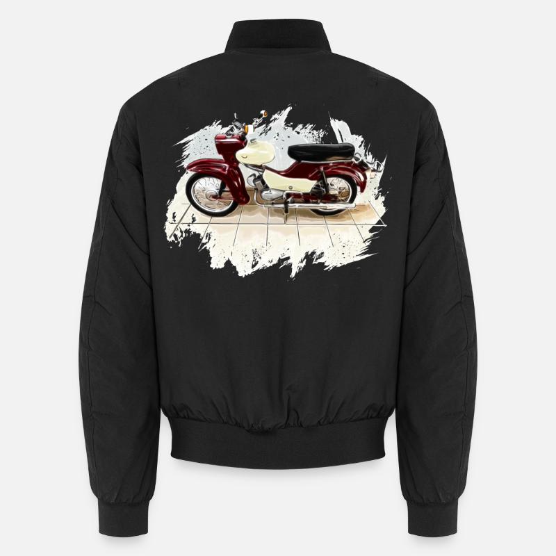 Simson Star - Bomber unisexe - noir