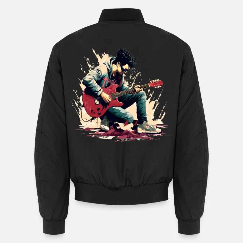 Gitarrist Unisex Bomberjacke