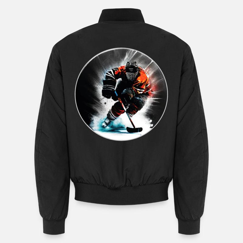 Eishockey Unisex Bomberjacke