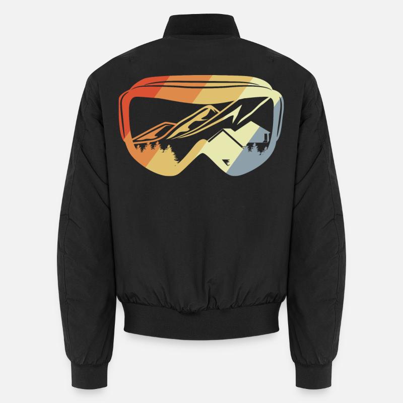 Snowboard vintage Bomber unisexe