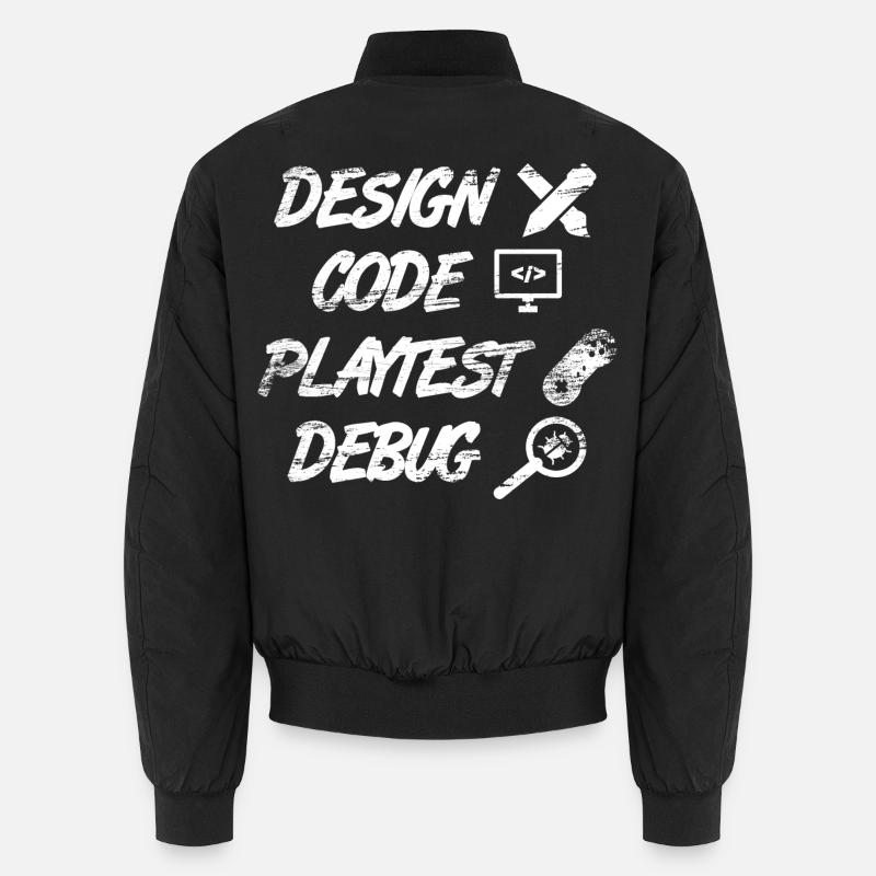 Game Programming Unisex Bomber Jacket