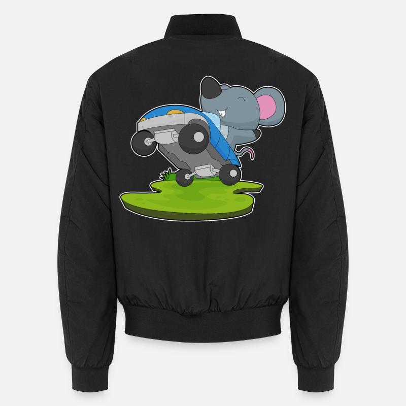 Mouse Auto - Unisex Bomber Jacket - black