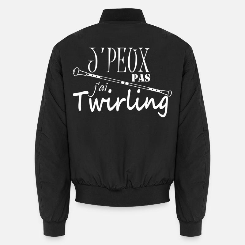 J'peux pas j'ai Twirling Bomber unisexe