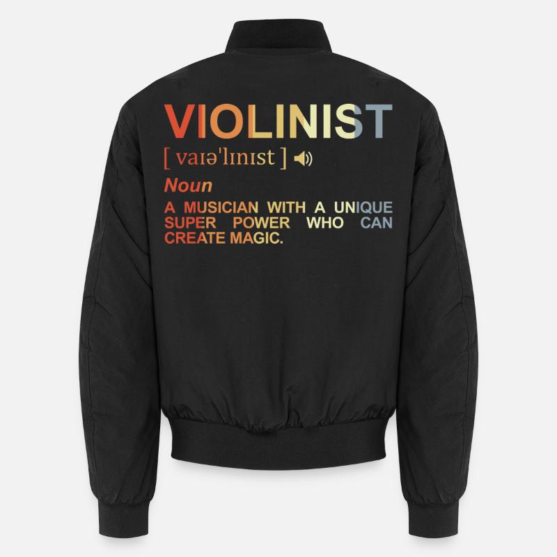 Signification violoniste Bomber unisexe