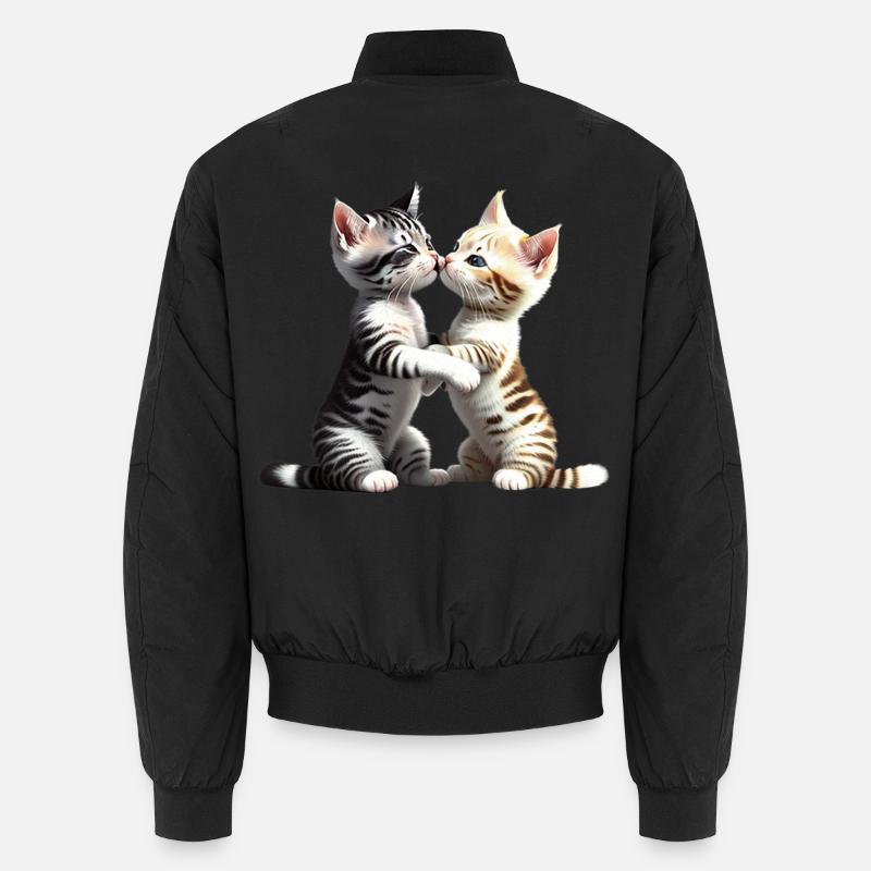 Embrasser les chats Bomber unisexe