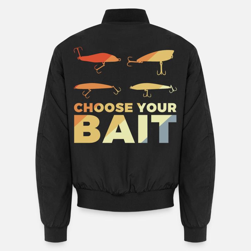 Drôle de dicton de pêcheur Bomber unisexe