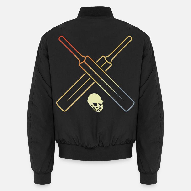 Équipement de cricket vintage Bomber unisexe