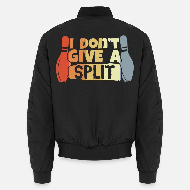 Bowling Saying Unisex Bomber Jacket