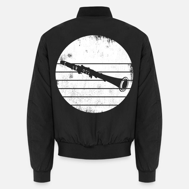 Esquisse de clarinette Bomber unisexe