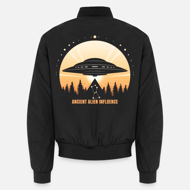 Ancienne influence extraterrestre - OVNI Pyramide d’Orion Bomber unisexe
