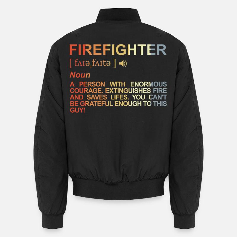 Mandat de pompier Bomber unisexe
