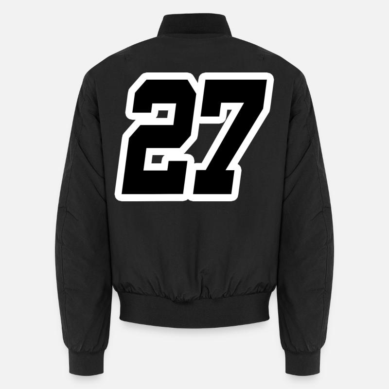 Nummer siebenundzwanzig 27 Unisex Bomberjacke