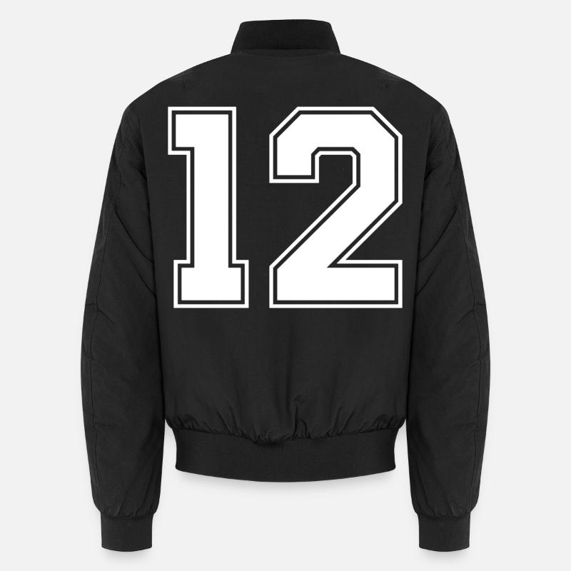 NUMMER ZWÖLF 12 Unisex Bomberjacke
